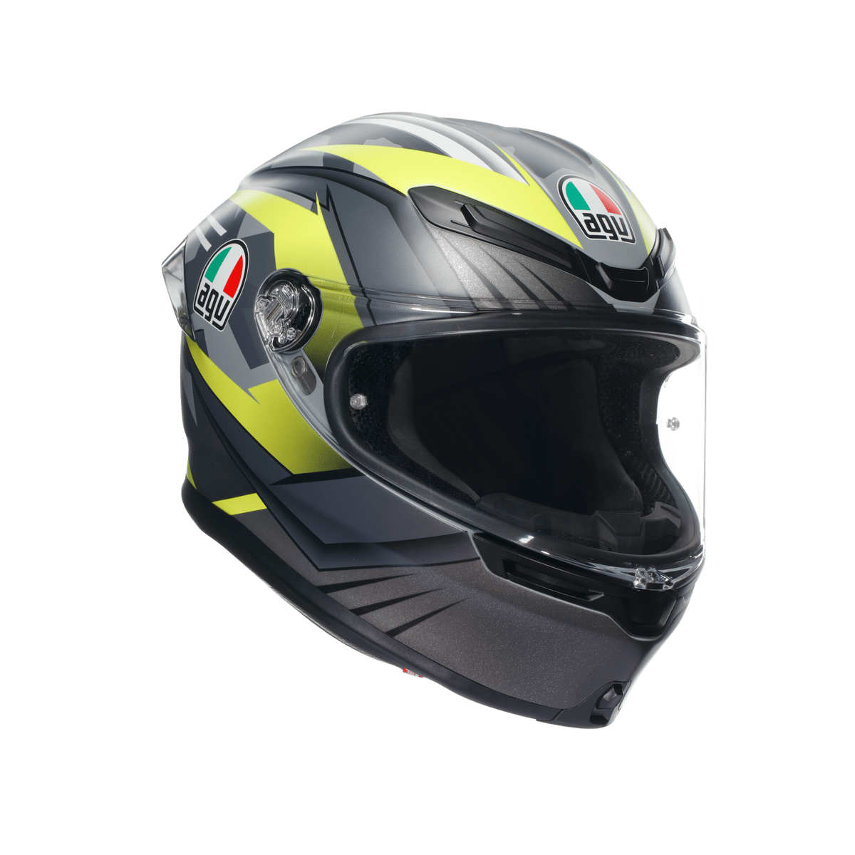 K6 S JIST Asian Fit - HYPHEN BLACK/RED/WHITE | AGV ヘルメット